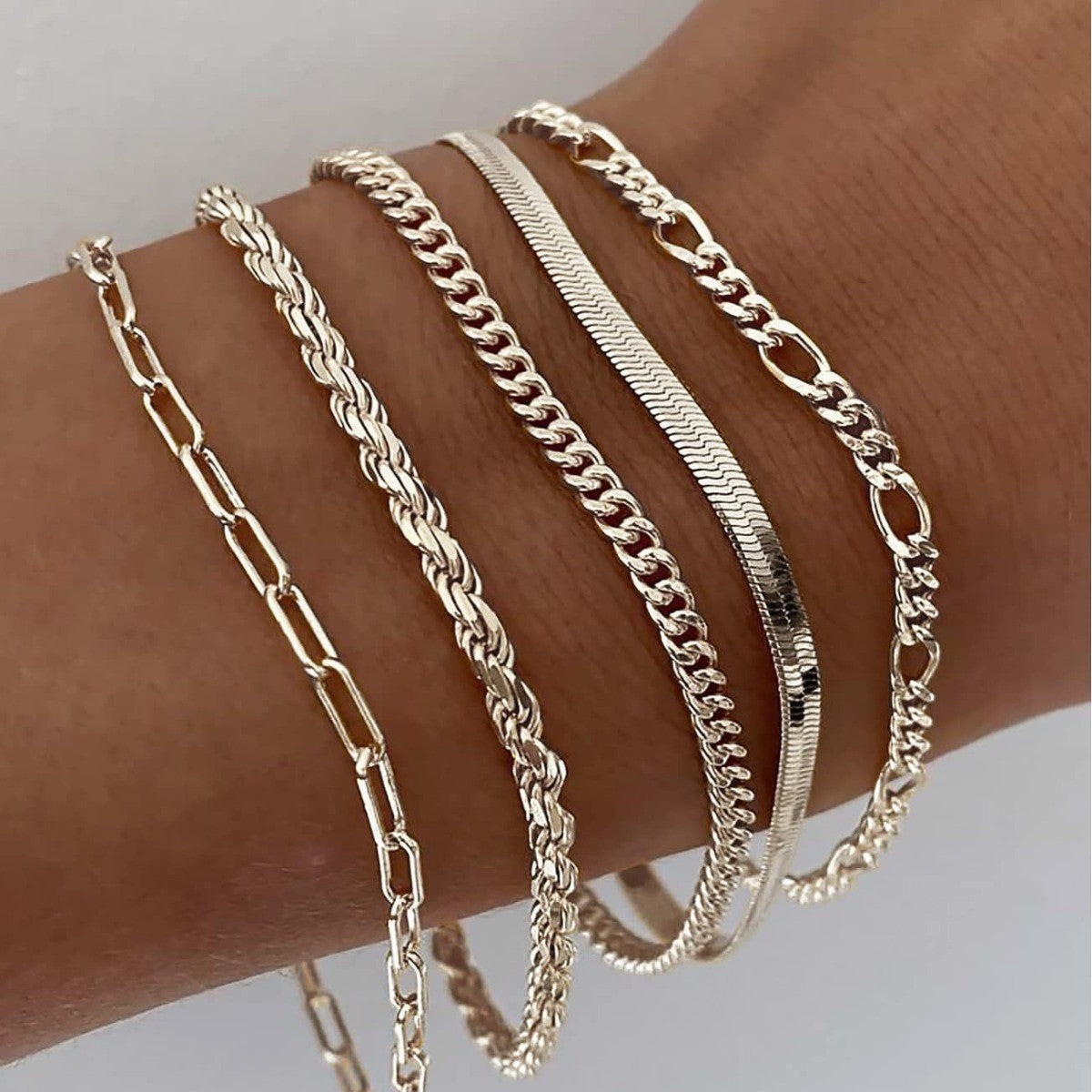 Ensemble de Bracelets Ellis Renner Or