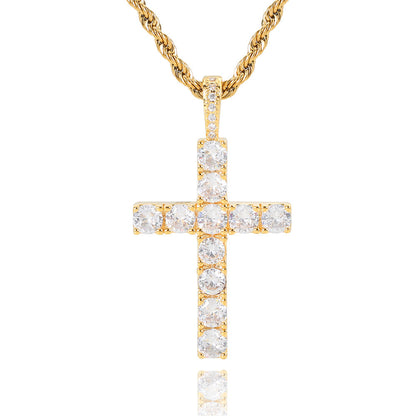 Collier croix Or