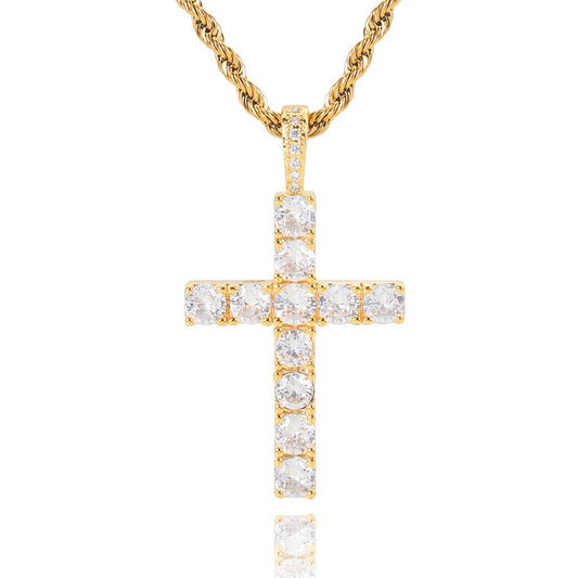Collier croix Or