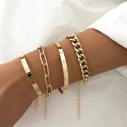 Ensemble de bracelets Elan Mercer Or